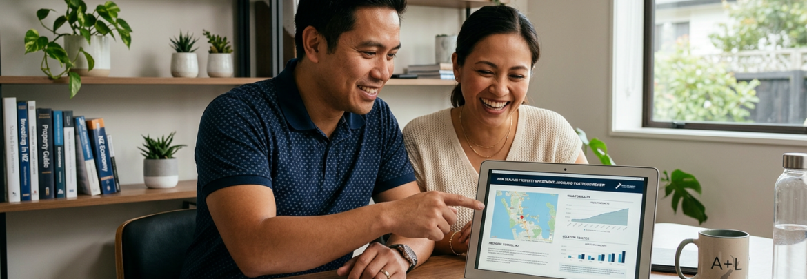 Filipino buying property in New Zealand, APAC investor reviewing ANZ real estate options