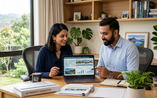 Indian buying property in New Zealand, APAC investor reviewing ANZ property investment options