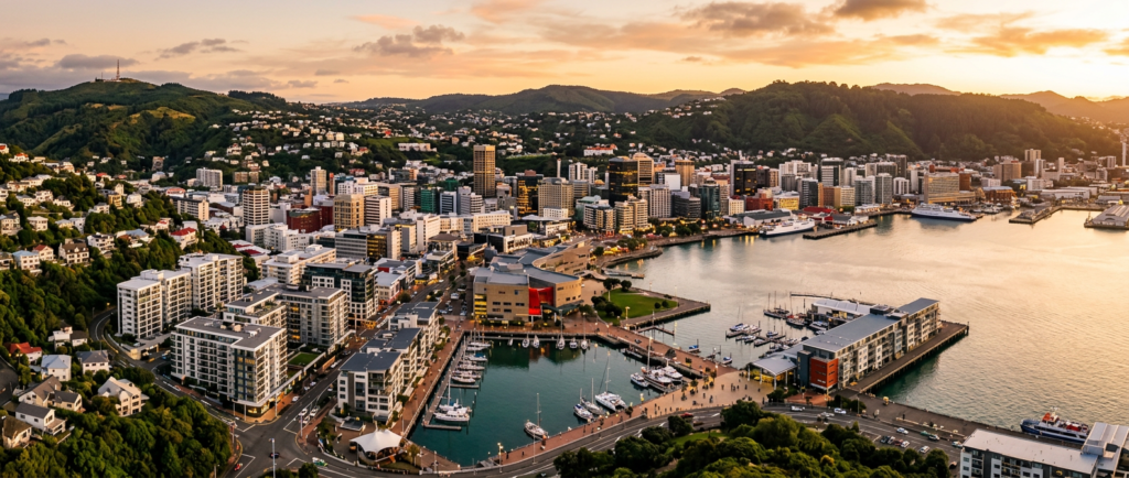 Hong Kong resident buying property in NZ, Wellington harbour and CBD investment market