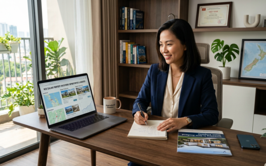 Vietnamese buying property in New Zealand, APAC investor reviewing ANZ real estate investment options 2026