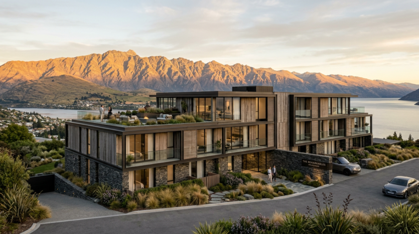 Off-Plan 2-Bedroom Alpine Apartment in Queenstown Central – Short-Term Rental Ready, Foreign Buyer Eligible
