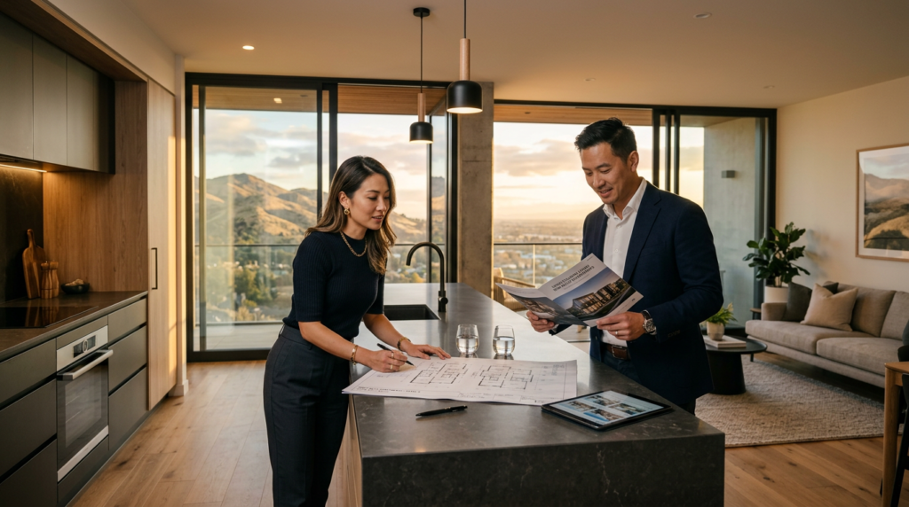 Christchurch property investment, aerial view of Christchurch CBD and Port Hills for APAC investors 2026