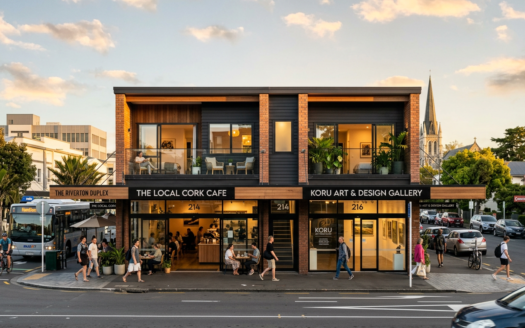 Mixed-Use Duplex in Hamilton Central — Live-Work Configuration, 6.3% Gross Yield