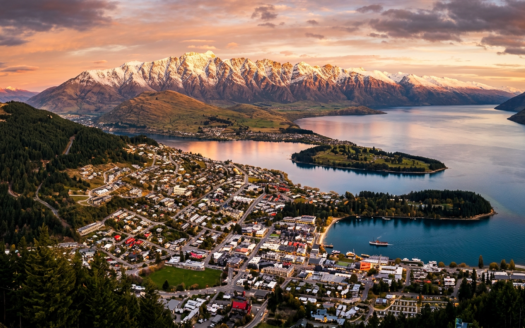 Queenstown Property Investment , Queenstown Aerial, Lake Wakatipu & The Remarkables